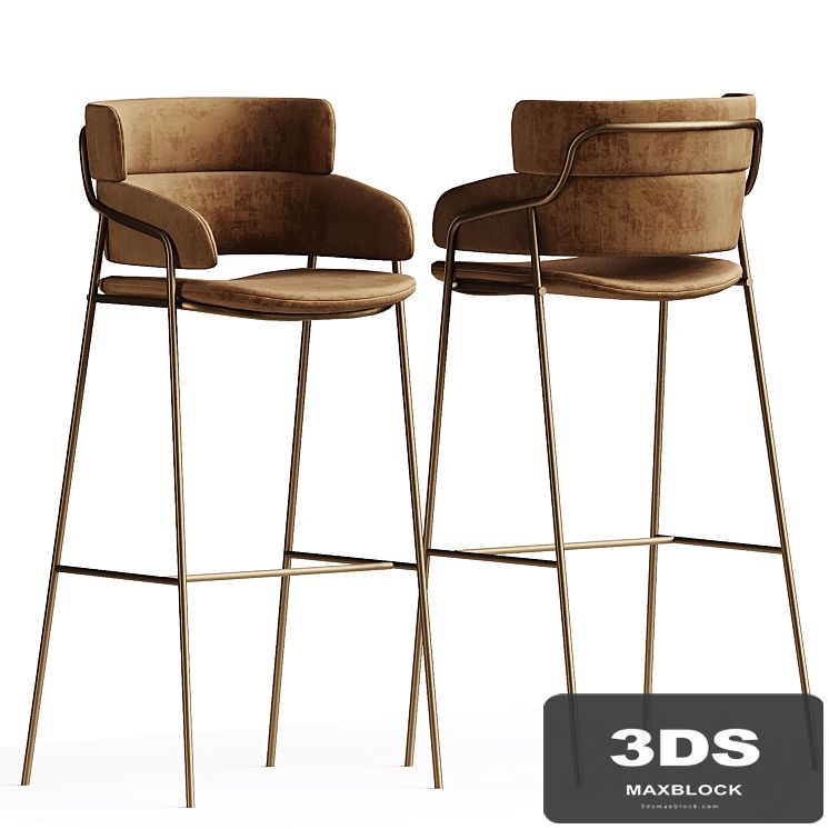 Strike Bar Stool