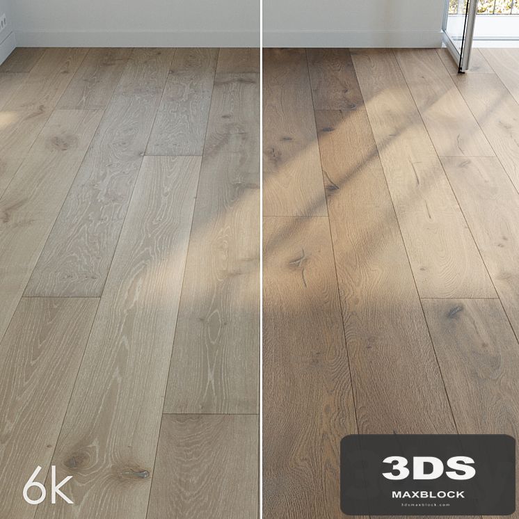 Parquet set 20 - Bundle - 2 Types of oak / 6k textures