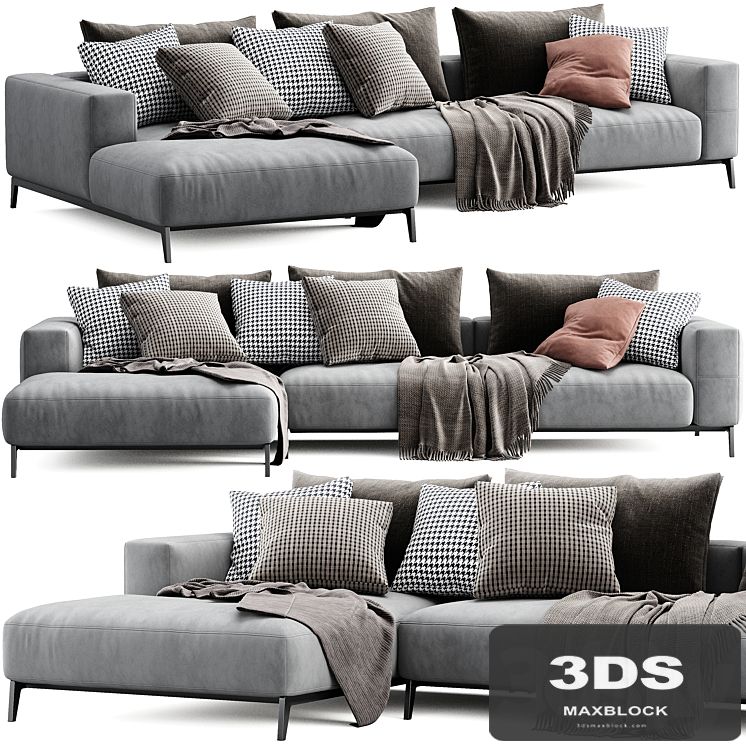 Flexform Ettore Chaise Longue