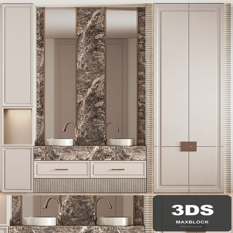 Bathroom Furniture Set 07