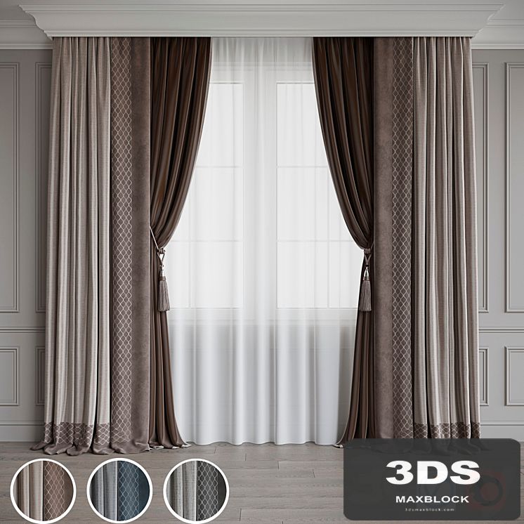 Drapery set 122
