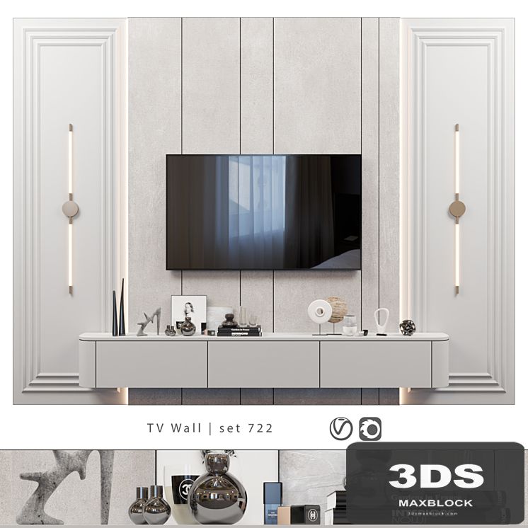 TV Wall | set 722