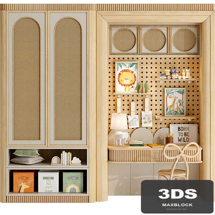 Wardrobe for Children and Teenager 02
