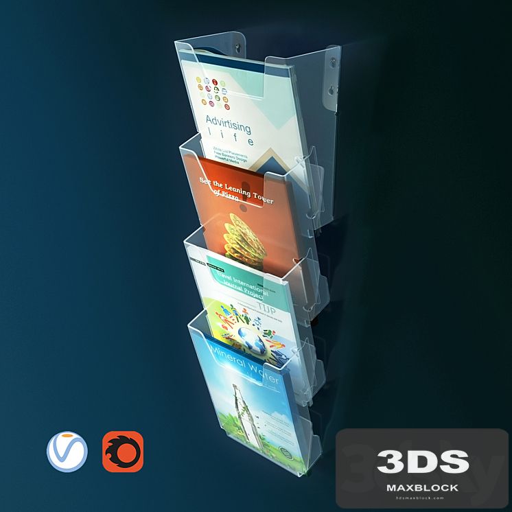 Brochure wall