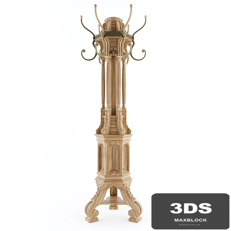 Restoration Hardware 1920s Belgian Hall Tree