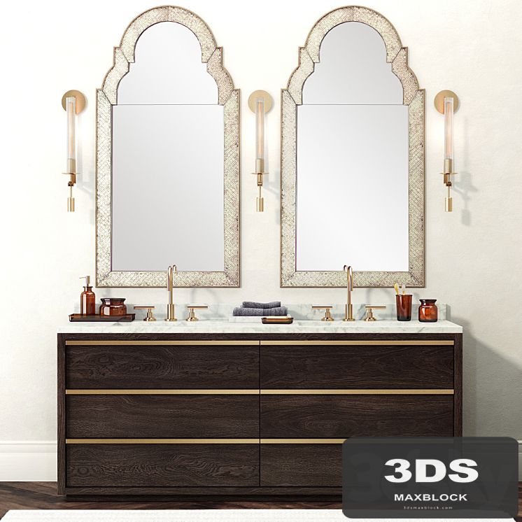 RH / BEZIER VANITY COLLECTION