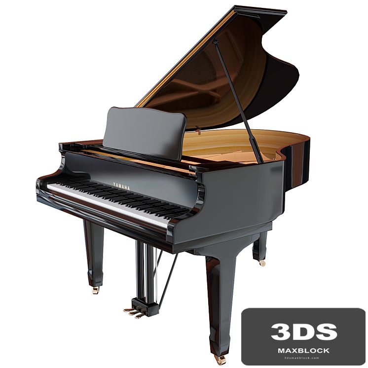 Yamaha C3 acoustic grand piano