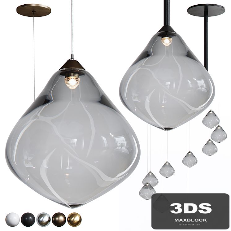 Pendant lamps OLLO from Soktas