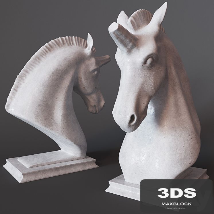 Unicorn sculpture