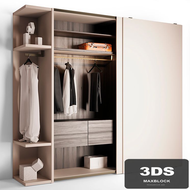 Sliding wardrobe Pianca Nastro