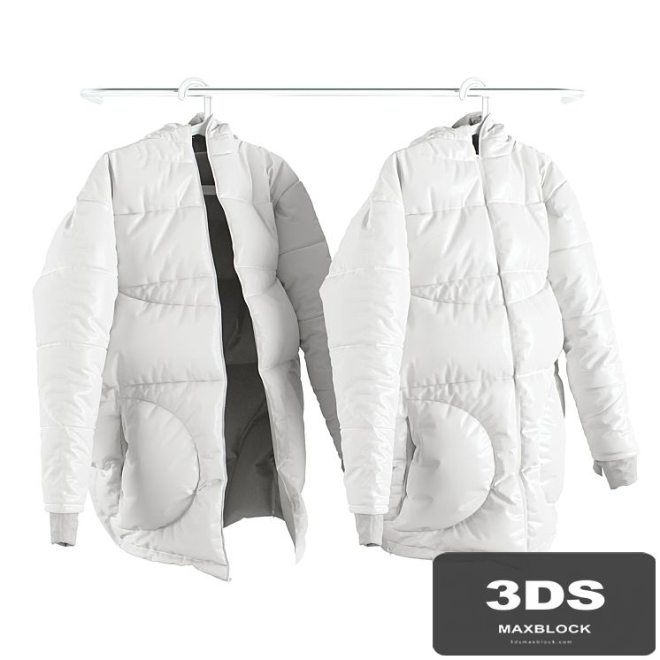 Winter jacket SONDR on a hanger