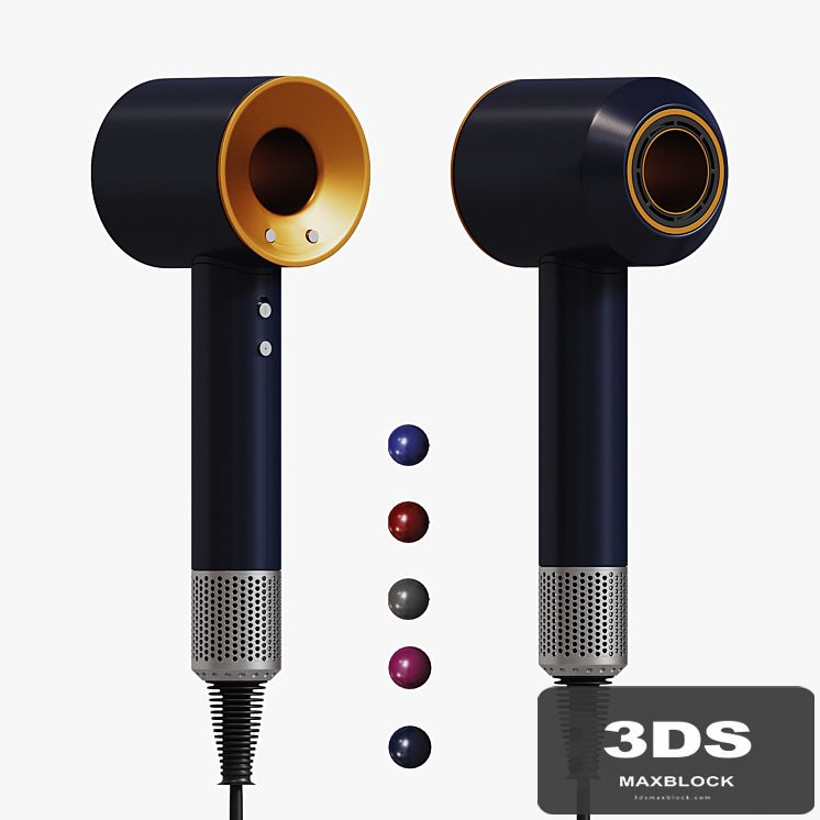 Dyson Supersonic Hair dryer with attachments