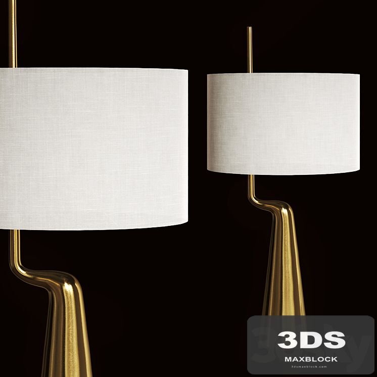 Heronn Table Lamp by Charles Tassin
