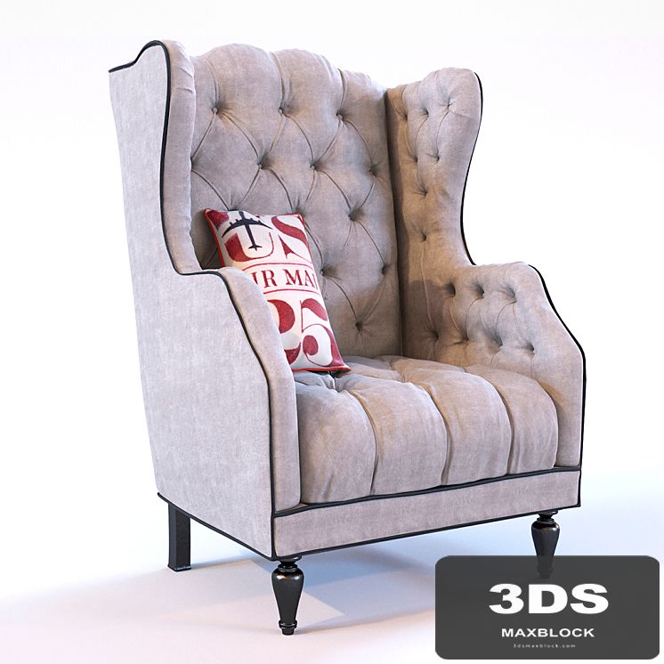 Air Mail Tufted Chair