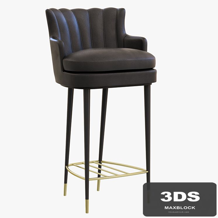 Brabbu Plum Bar Chair