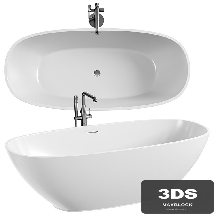Aqua de Marco Angelo artificial stone bathtub
