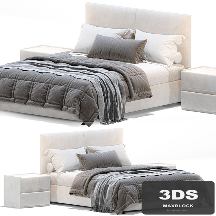 Queen bed Askona orlando
