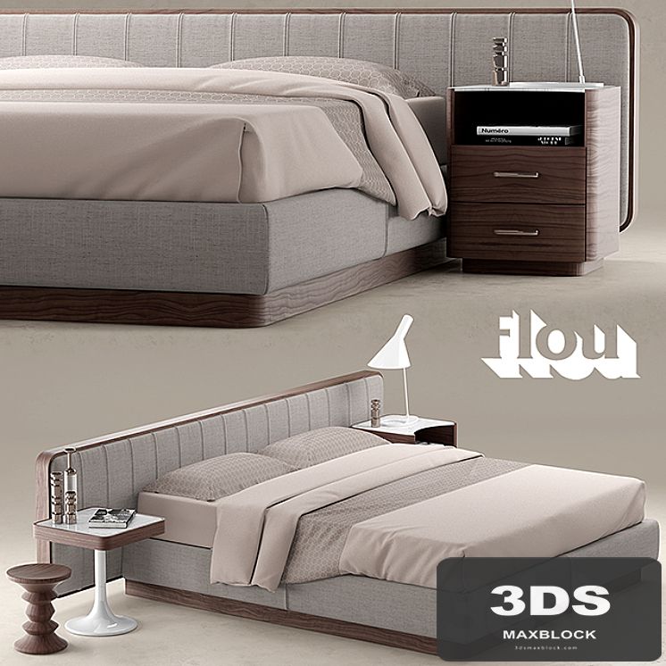 Bed FLOU LETTO ERMES