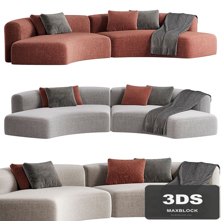 Cozy Curve Sofa