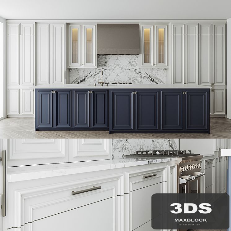 Neo classical kitchen