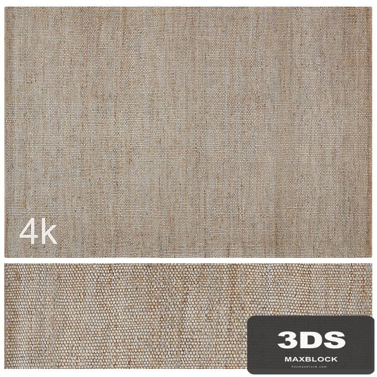Carpet set 56 - Braided Jute / 4K