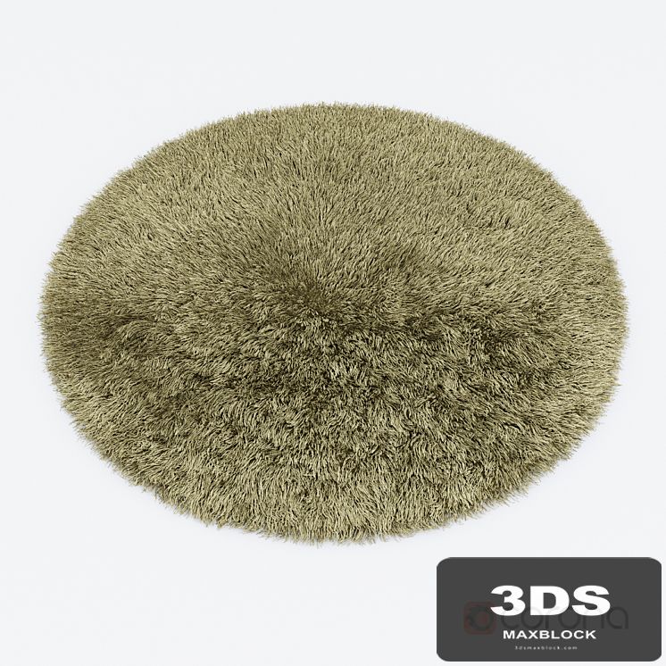 Carpet Snow H265-beige round