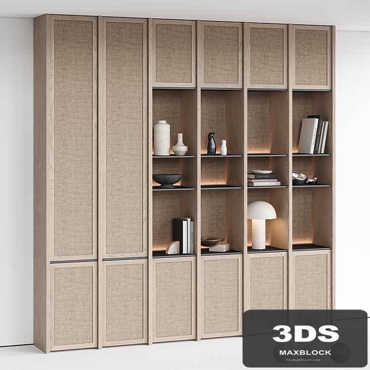 Shelving with decor 2