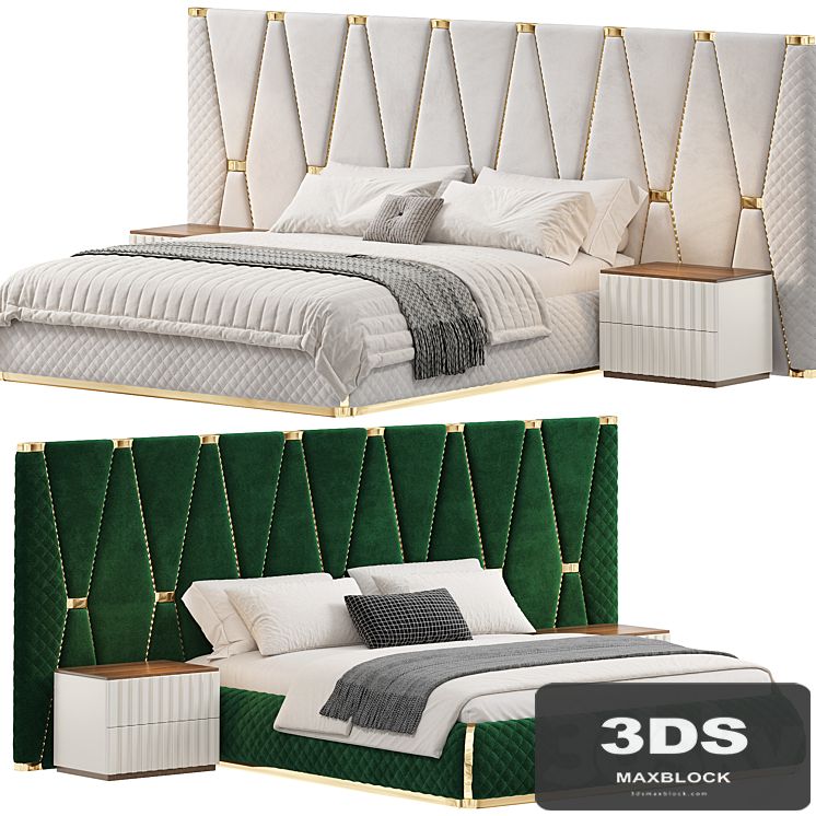 Bed Morocco two by Elve luxory