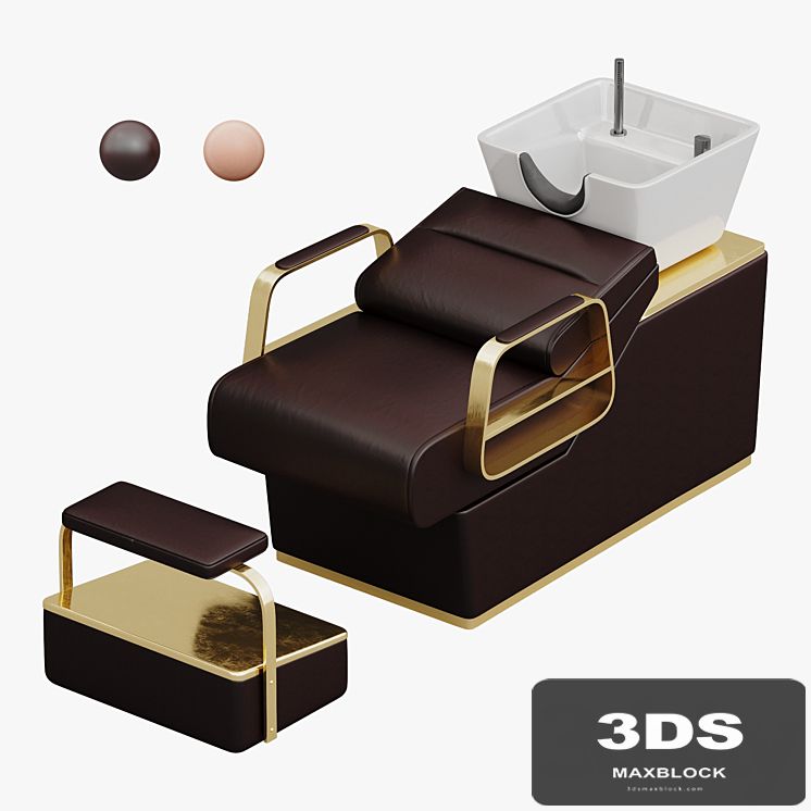 Shampoo Bed Yoocell. hairdressing chair for hair washing
