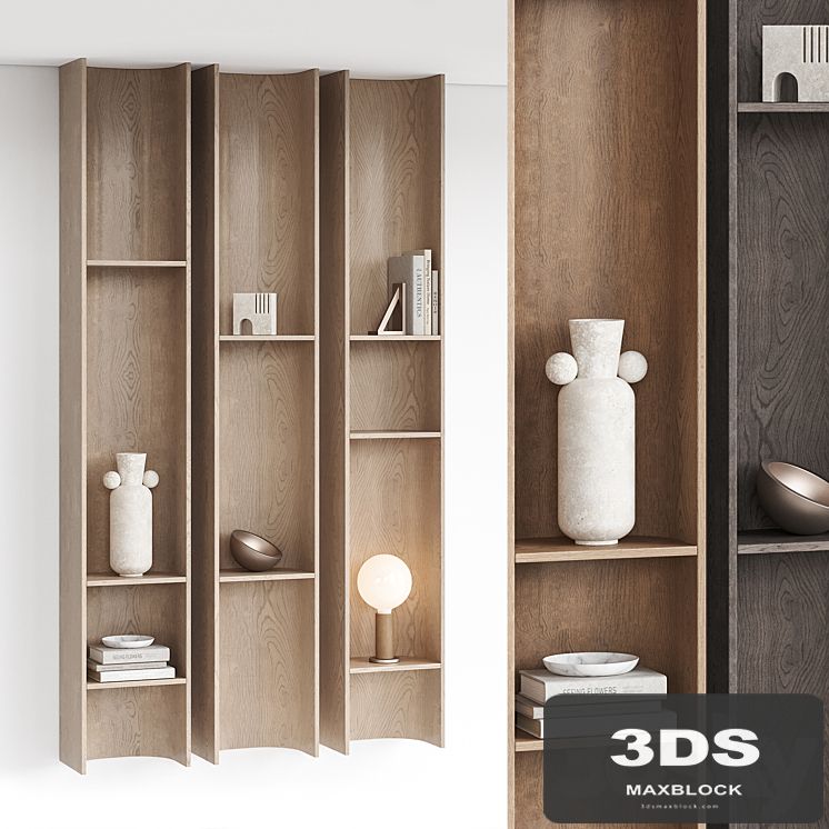 Vertical rack-shelf