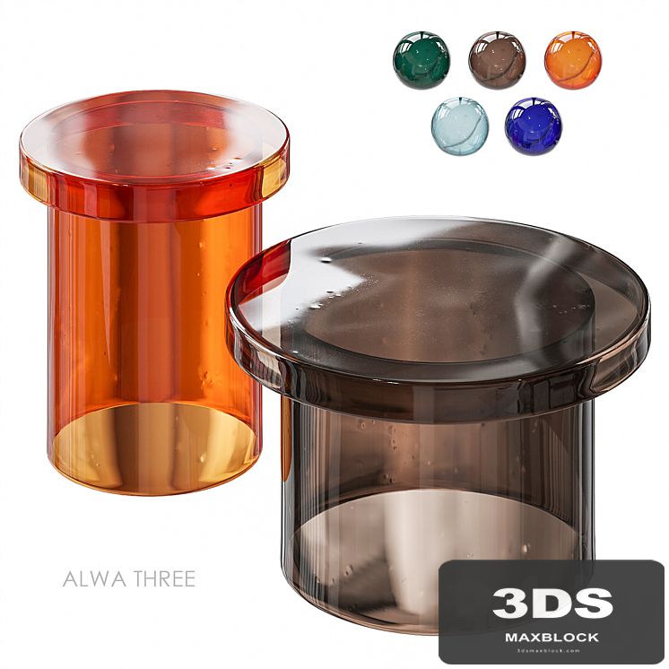 ALWA THREE coffee table