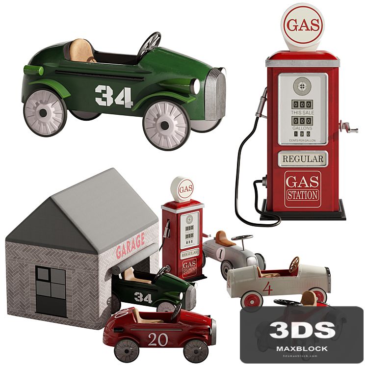 Children retro cars 1