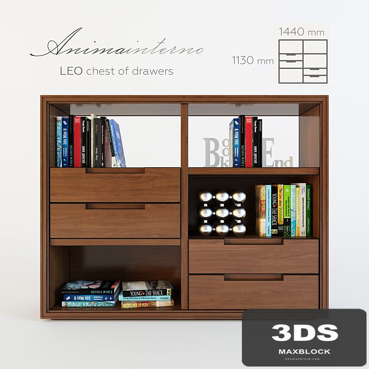 LEO - chest of drawers
