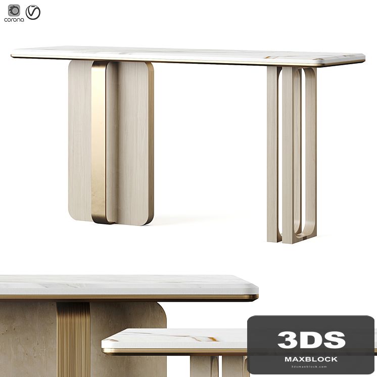 Ana Roque BLOCK Console Table
