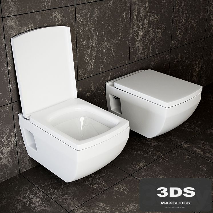 Washdown wall-hung toilet AW-806