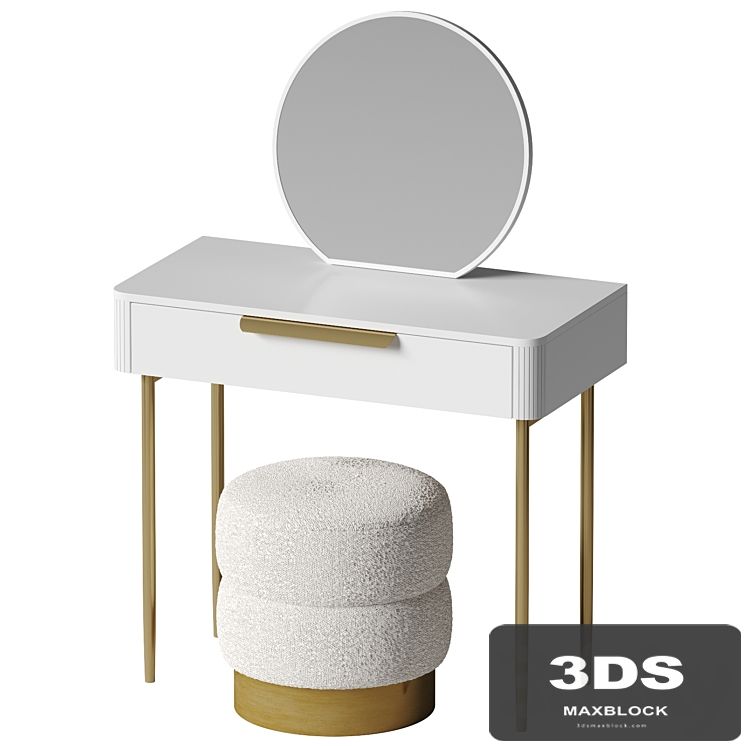 Made Ebro and Charlize Stool by INTERLUDE HOME