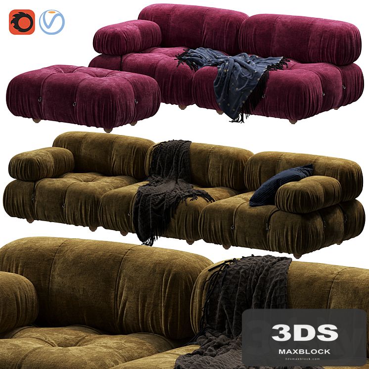 Camaleonda Sofa by B&b Italia