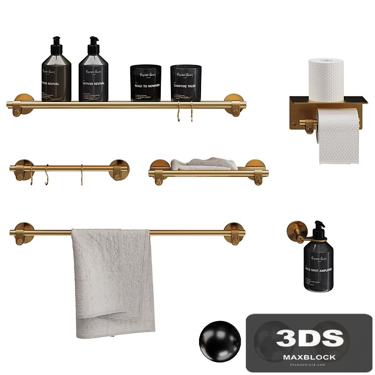 Buster and Punch Bathroom set 1
