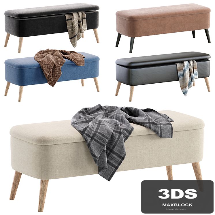 Bench Vaili Happy Light Divan.ru/Банкетка Вайли Диван.ру