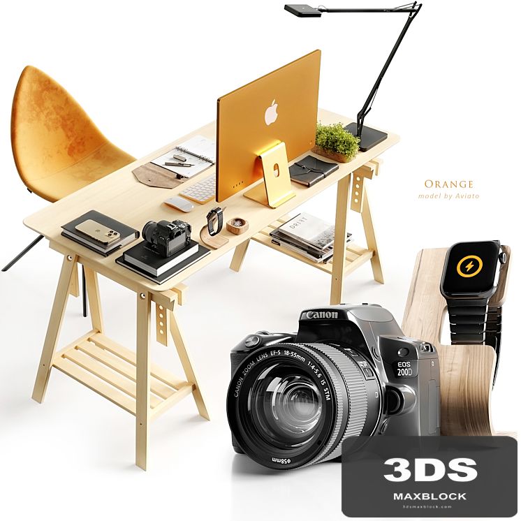 Workspace Orange