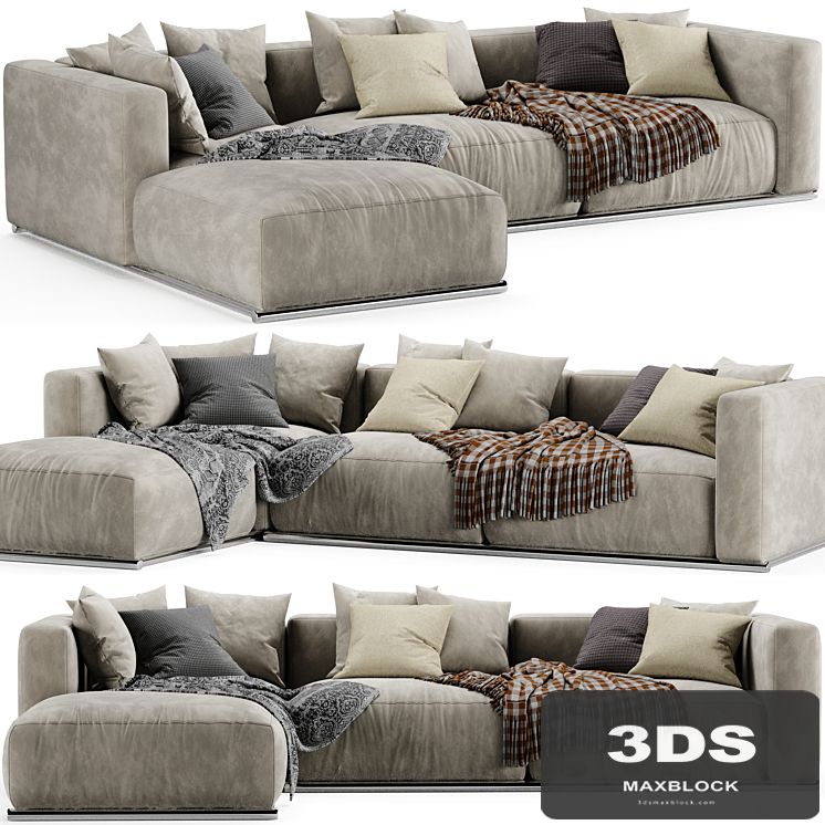 Poliform Shangai Chaise sofa