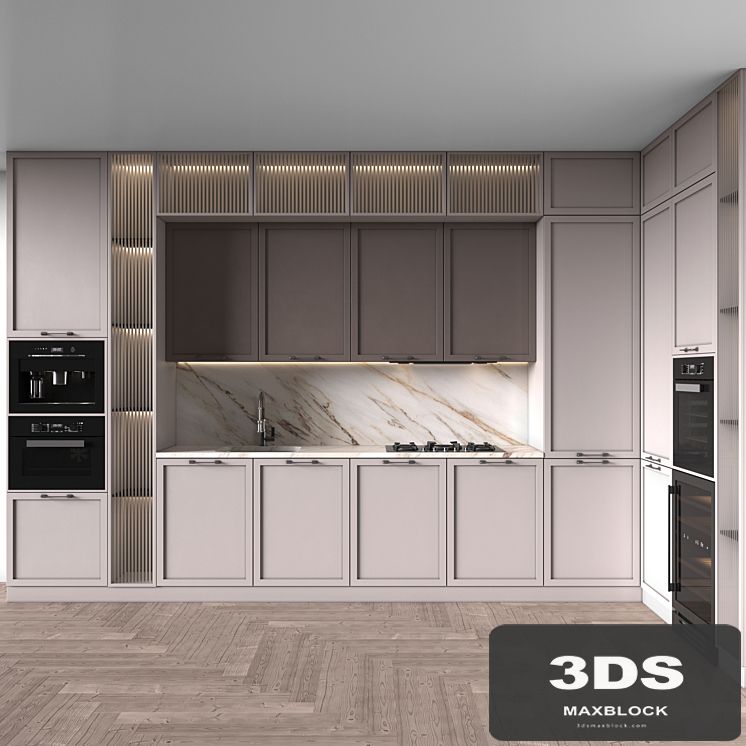 Kitchen Neoclassic 93 (Corner Kitchen)