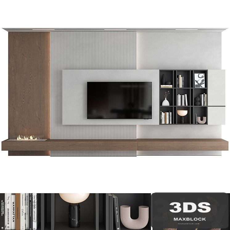 TV wall set 29