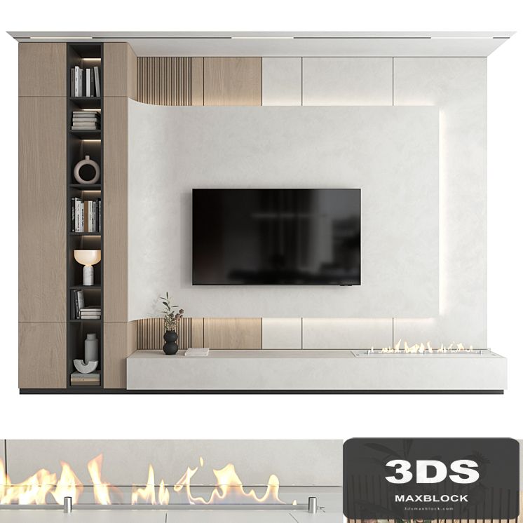 TV wall set 30
