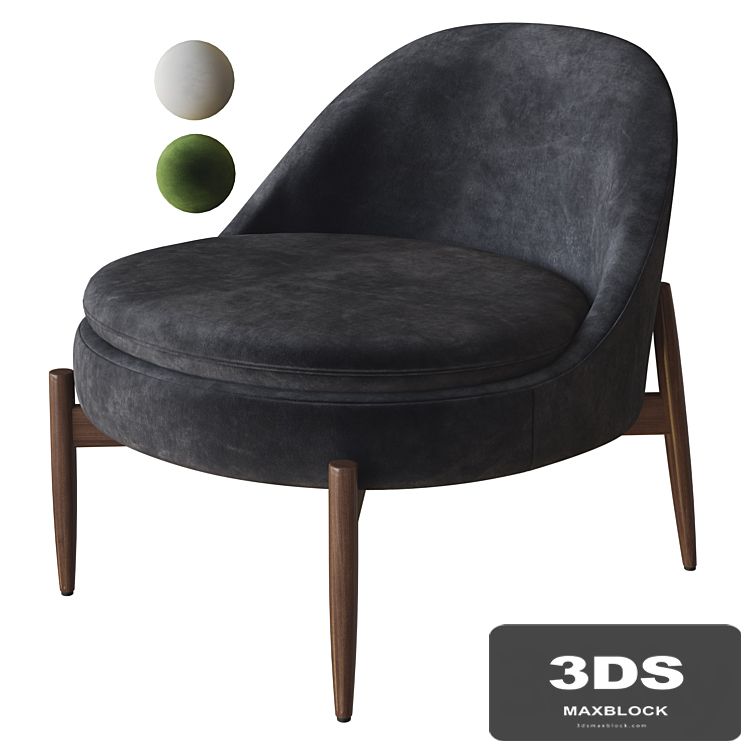 sendai armchair by minotti