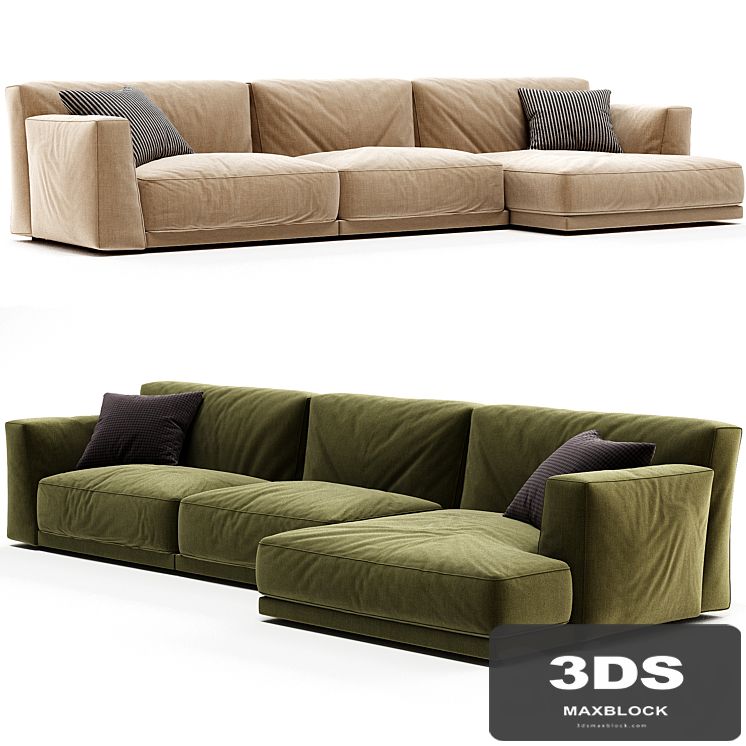 Seoul Poliform Corner Sofa