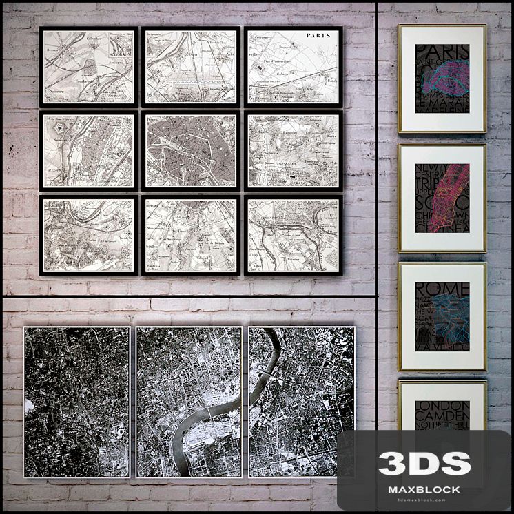 The picture in the frame: a collection 58. Map