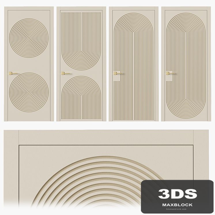 Interior doors milled 8