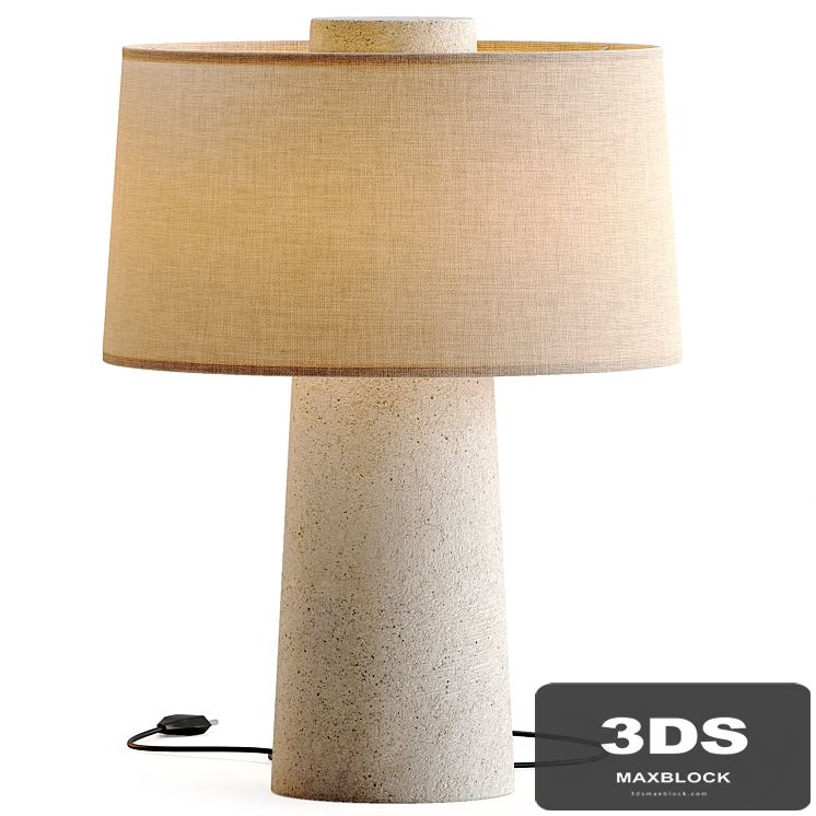 RH Merritt Marble Table Lamp