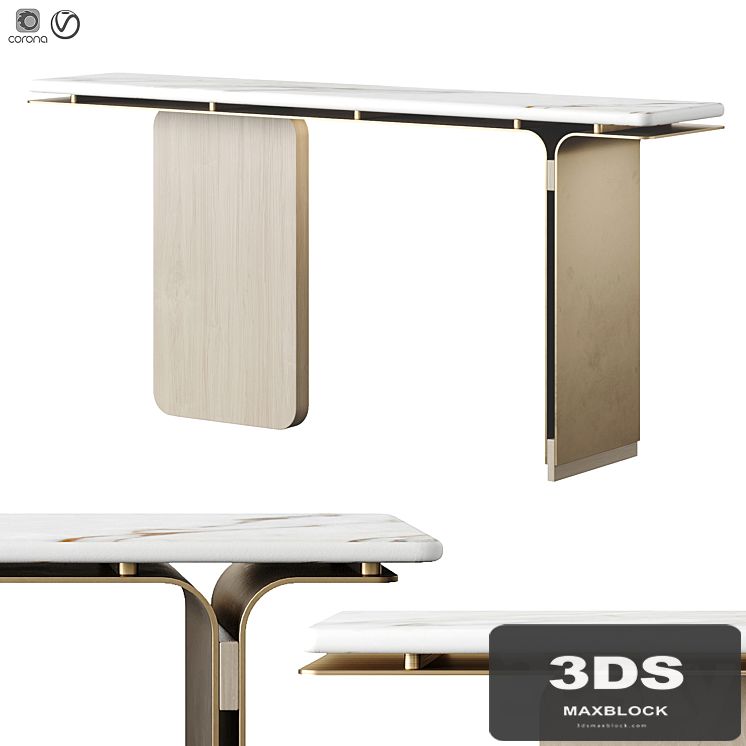 Olivya Stone Denos Console Table